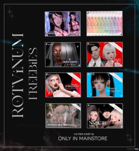 Several Avatar Enhancements October 2026 Gift by Rotvinum | Teleport Hub - Second Life Freebies | Second Life Freebies | Scoop.it