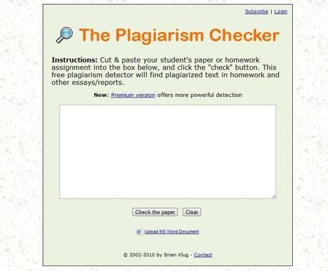 Herramientas para identificar plagios | adn-dna.net: cajón de sastre | Scoop.it