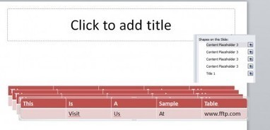 How to animate a table in PowerPoint | EdTech Tools | Scoop.it