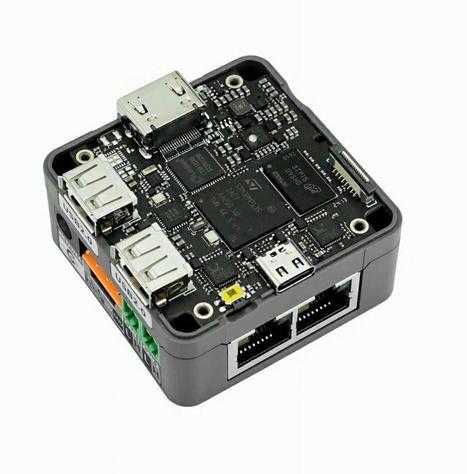 M5Stack CoreMP135 - A Linux-powered industrial controller based on STM32MP135 Cortex-A7 MPU - CNX Software | Embedded Systems News | Scoop.it