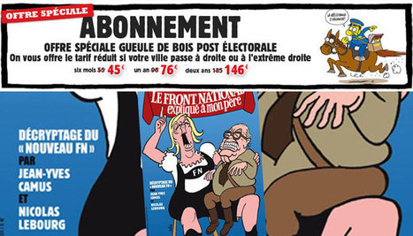Charlie Hebdo brade ses abonnements dans les villes UMP et FN | Les médias face à leur destin | Scoop.it