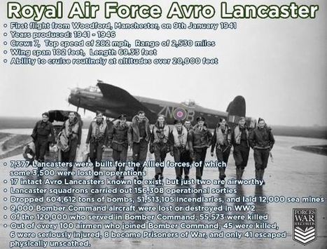 On This Day 9th Jan 1941 Maiden Flight Of The Lancaster Bomber | Forces War Records | 460 Squadron - Bomber Command: 1942-45 | Scoop.it