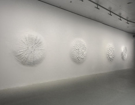 Loris Cecchini: Wallwave vibration | Art Installations, Sculpture, Contemporary Art | Scoop.it