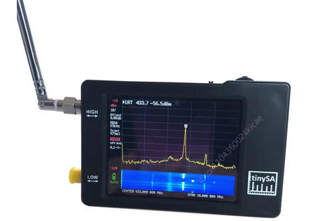 tinySA is a low-cost handheld spectrum analyzer with built-in signal generator - CNX Software | Embedded Systems News | Scoop.it
