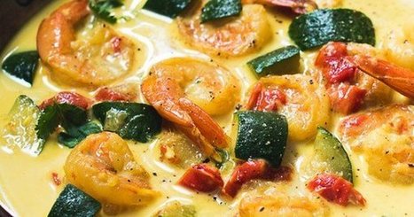 La recette Paléo pour garder la ligne : le curry de courgettes et de crevettes au lait de coco | Eco-Friendly Lifestyle | Scoop.it