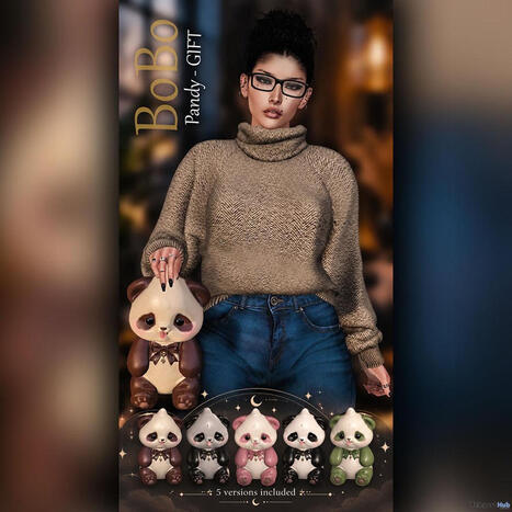 Pandy Plushie October 2026 Group Gift by BoBo Store | Teleport Hub - Second Life Freebies | Second Life Freebies | Scoop.it