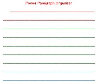 LEARN - LEAD - GROW - Matt Bergman's Ed Tech 2.0 Blog: Power Paragraph Organizer | Eclectic Technology | Scoop.it