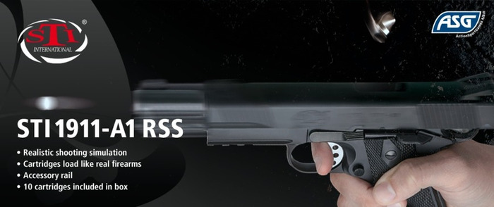 Yosser's Airsoft Odyssey: ASG STi 1911-A1 Pistol | Thumpy's 3D House of Airsoft™ @ Scoop.it | Scoop.it