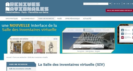 Archives Nationales : Salle des inventaires virtuelle | Autour du Centenaire 14-18 | Scoop.it