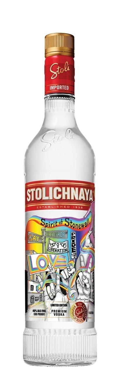 Stoli® Vodka Introduces "Spirit of Stonewall" Limited Edition Bottle in Honor of the 50th Anniversary of Stonewall Uprising | LGBTQ+ Online Media, Marketing and Advertising | Scoop.it
