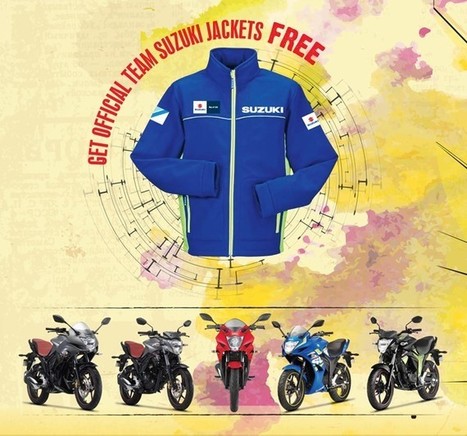 Suzuki Offering Free Jacket with Gixxer & Gixxer SF | Maxabout Motorcycles | Scoop.it