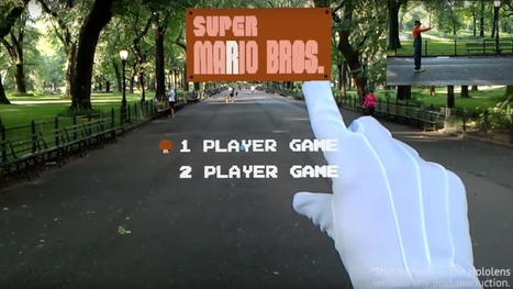 Super Mario Bros ricreato con HoloLens come gioco di realtà aumentata e mostrato in un video | Augmented World | Scoop.it