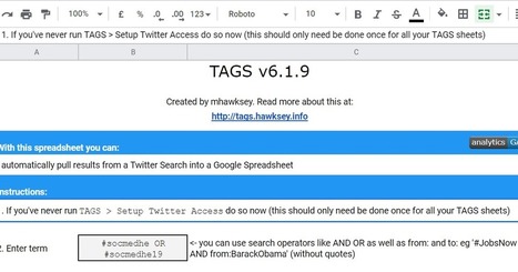 Computing in Northamptonshire: Social media network Analysis: TAGS to start with | random computing | Scoop.it