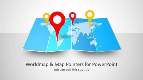Worldmap & Map Pointers for PowerPoint - SlideModel | PowerPoint Presentation Library | Scoop.it