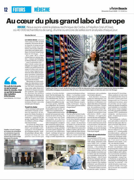 #marsbleu #laboratoirecerba #biologiemedicale #sante #innovationmedicale… | Aurelie Driss-Corbin | 30 comments | Laboratory Medicine | Scoop.it