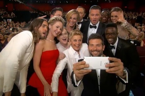 Ellen's preplanned Oscar selfie: a Samsung product placement | Media Literacy | Scoop.it