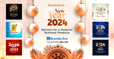Get FREE New Year Banner Templates & Download Goodbye 2023 Poster on Brands.live! | Brands.live | Scoop.it
