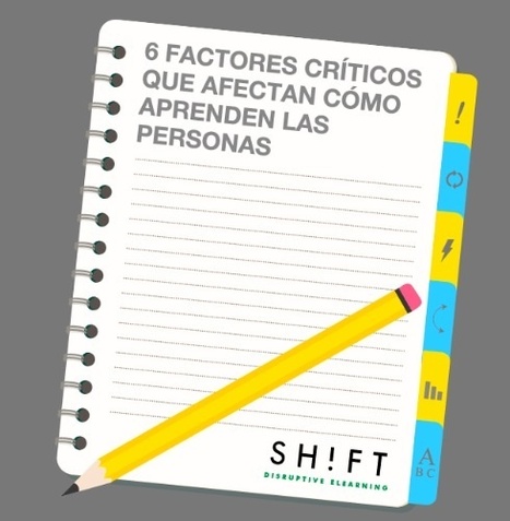 6 factores críticos que afectan cómo aprenden las personas | Educación, TIC y ecología | Scoop.it