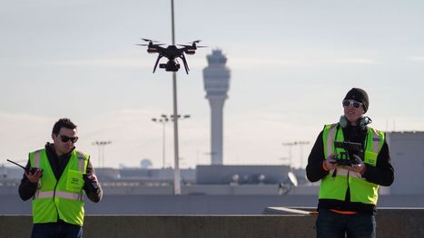The FAA gave the first ever go-ahead for a drone to fly at a major airport | Remotely Piloted Systems | Scoop.it
