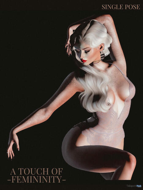 A Touch of Femininity Single Pose August 2025 Gift by BOHEME | Teleport Hub - Second Life Freebies | Second Life Freebies | Scoop.it