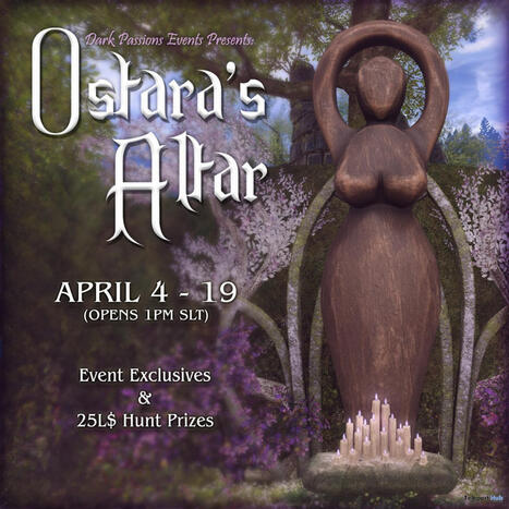 Ostara&rsquo;s Altar 2026 Event & Hunt | Teleport Hub - Second Life Events & Hunts | Second Life Freebies | Scoop.it