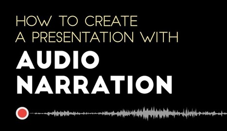 How to Create a Narrated Presentation With Voice Over Using Visme | ED 262 Culture Clip & Final Project Presentations | Scoop.it