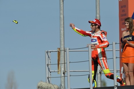 Exciting podium for Rossi at Misano, Hayden seventh despite pain | Ductalk: What's Up In The World Of Ducati | Scoop.it