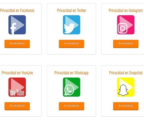 Videotutoriales para salvaguardar tu privacidad en las redes sociales | TIC & Educación | Scoop.it