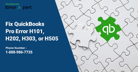 Fix QuickBooks Pro Error H101, H202, H303, or H505