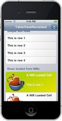 UITableView construction, drawing and management (revisited) | iPhone and iPad development | Scoop.it