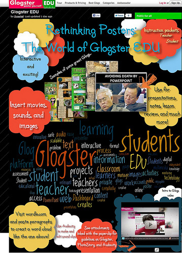 Web 2.0 Interactive Posters for Lessons- Glogster EDU For Teachers | The 21st Century | Scoop.it