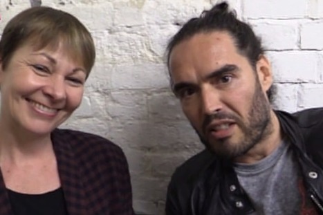 Russell Brand ditches his anti-voting stance to officially endorse this party | Peer2Politics | Scoop.it