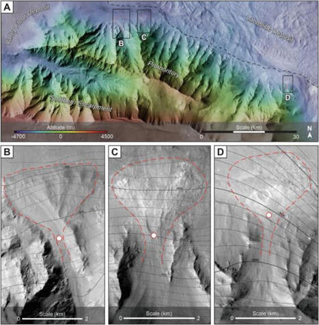 &iquest;A qu&eacute; altura llegaron las aguas en Valles Marineris? | Ciencia-F&iacute;sica | Scoop.it