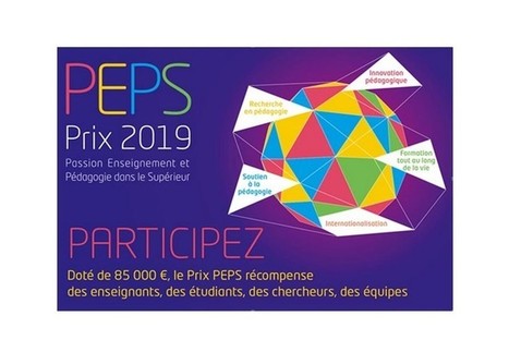 Ouverture de la quatrième édition du Prix PEPS | Pédagogie & Technologie | Scoop.it