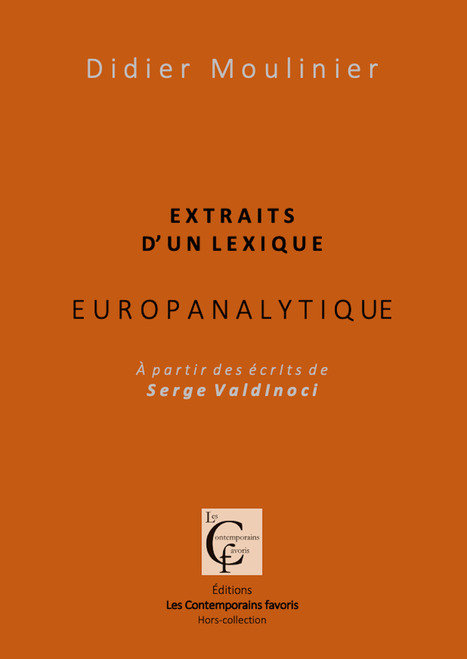 Extraits d'un Lexique europanalytique. A partir des écrits de Serge Valdinoci | Didier Moulinier | Scoop.it