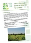 Faire du foin pour les chèvres - Chambres Poitou-Charentes | SCIENCES DE L' ANIMAL | Scoop.it