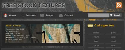 24 sitios de texturas gratis para diseño web | El Mundo del Diseño Gráfico | Scoop.it