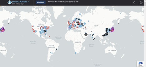 Mapa interactivo de todas las centrales nucleares del mundo | tecno4 | Scoop.it