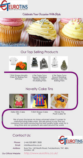 professional baking tins