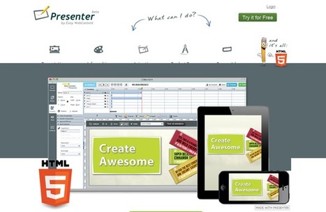 15 Impressive Tools for Creating Beautiful Presentations | Create, Innovate & Evaluate in Higher Education | Scoop.it