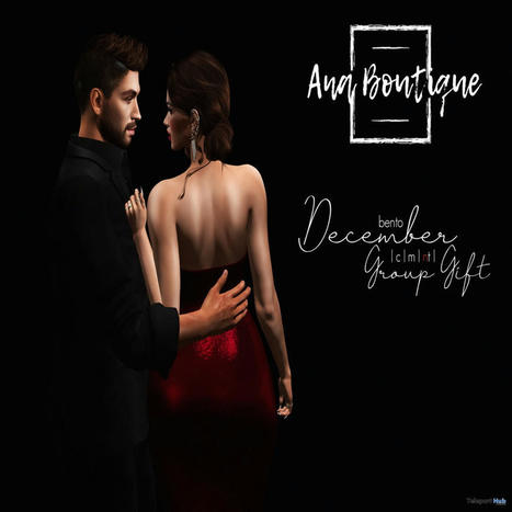 Couple Bento Pose December 2021 Group Gift by Ana Boutique | Teleport Hub - Second Life Freebies | Second Life Freebies | Scoop.it