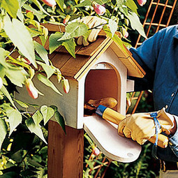 Tool hideaway | Upcycled Garden Style | Scoop.it