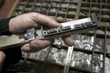 Le typographe ouvre ses portes aujourd'hui Un homme de caract&egrave;res | L'Union | D&eacute;couvrir, se former et faire | Scoop.it