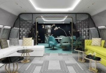 East Meets West in This Incredible Private Jumbo Jet Interior | Aviation | The UHNW Lifestyle Report | Scoop.it