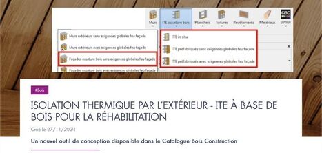 Isolation Thermique par l’Extérieur - ITE à base de bois pour la réhabilitation | Matériaux recyclés, géo et bio-sourcés en régions méditerranéenne et alpine | Scoop.it