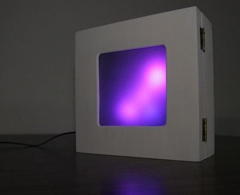 Arduino particle light box generates animations...