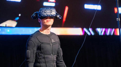 'Haptic feedback' virtual reality Teslasuit can simulate everything from a bullet to a hug | Augmented, Alternate and Virtual Realities in Education | Scoop.it