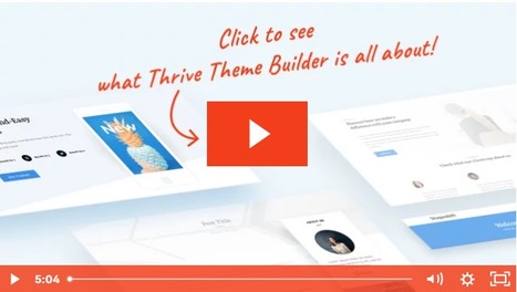 #Thrive #ThemeBuilder - The #Marketing Focused #WordPress Theme Builder.Use #ThriveThemeBuilder to build a Marketing Focused #WordPresswebsite with a no-code visual drag-and-drop WordPress theme bu... | Starting a online business entrepreneurship.Build Your Business Successfully With Our Best Partners And Marketing Tools.The Easiest Way To Start A Profitable Home Business! | Scoop.it