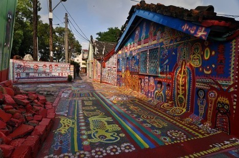 Taichung’s Rainbow Village – The Hand-Painted Wonder of Taiwan | Strange days indeed... | Scoop.it