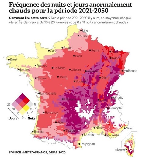 Climat : la France va compter de plus en plus de régions chaudes | Changement climatique & Biodiversité | Scoop.it